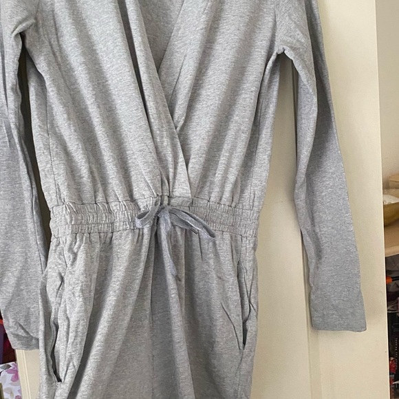 Grey Full Length Romper/Jumpsuit - Picture 10 of 11